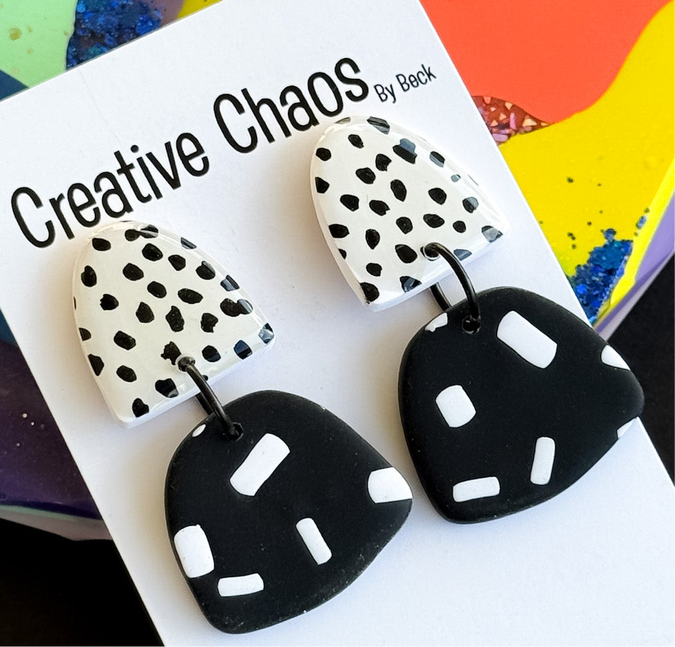 Polymer Clay Dangle (Perfectly Imperfect)