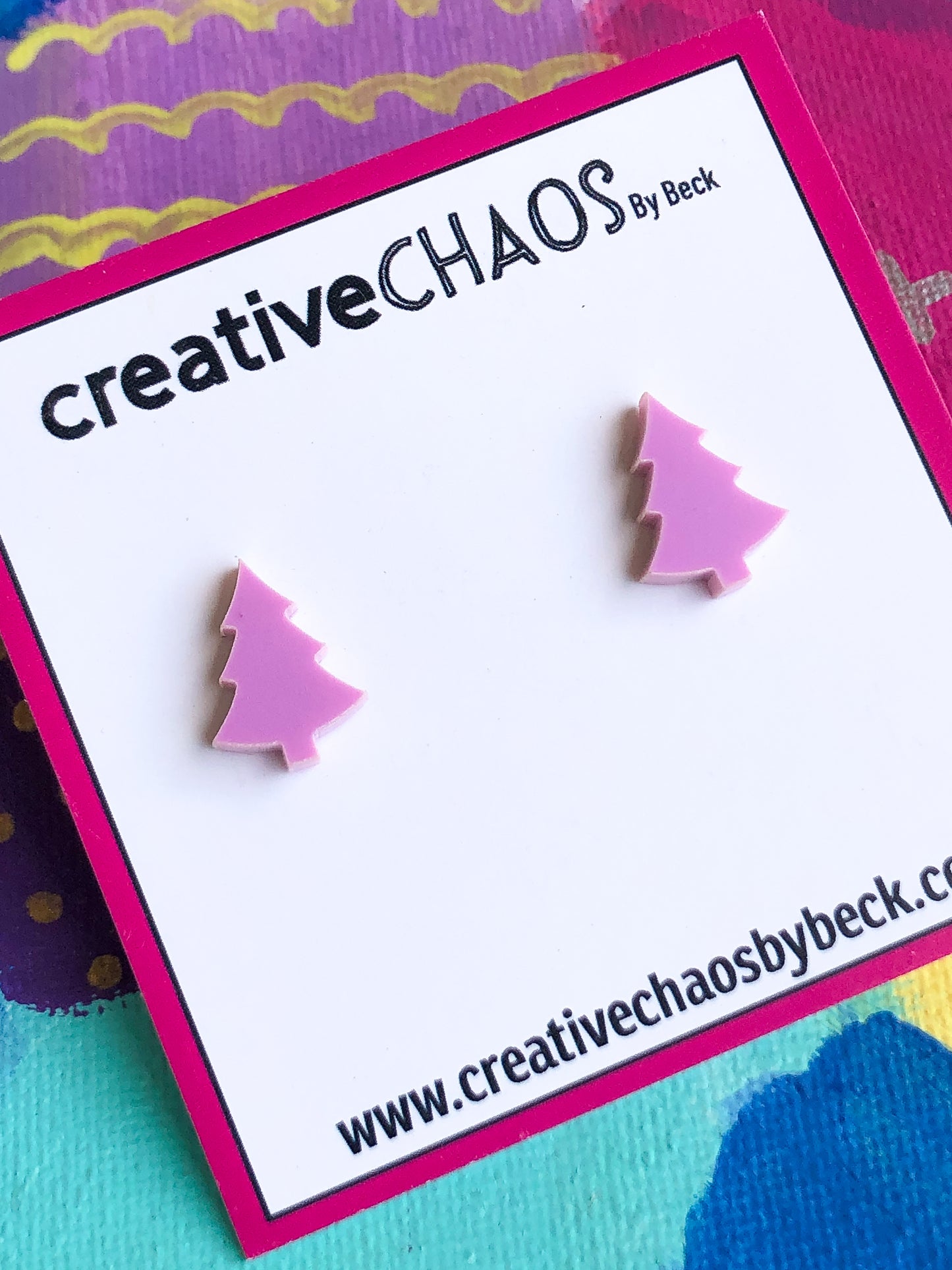 Christmas Mini Tree Stud