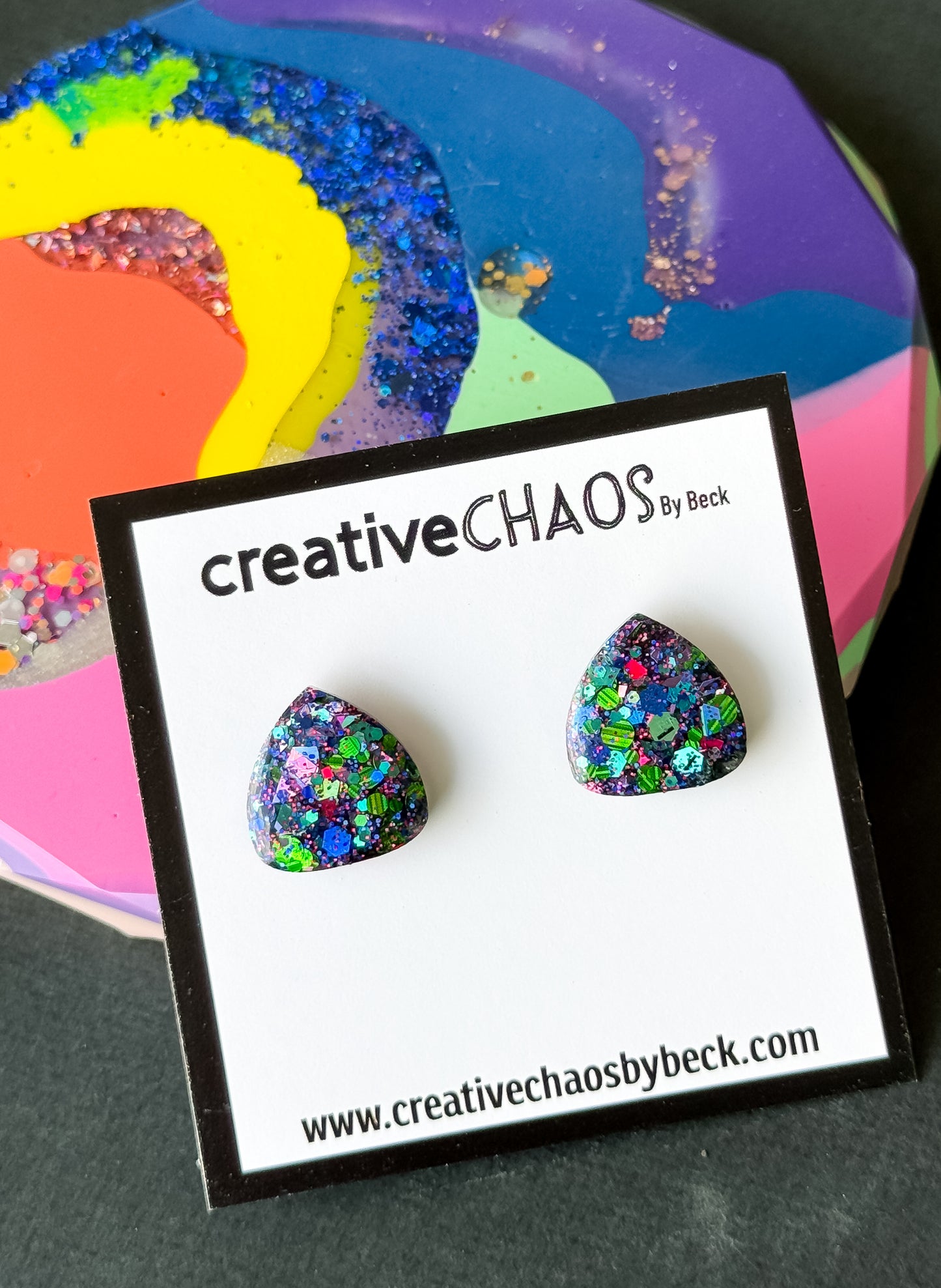 Glitter Medium Stud (43)