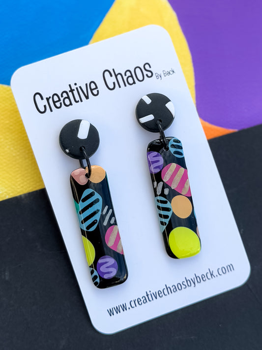 Polymer Clay Dangle Earrings (18)