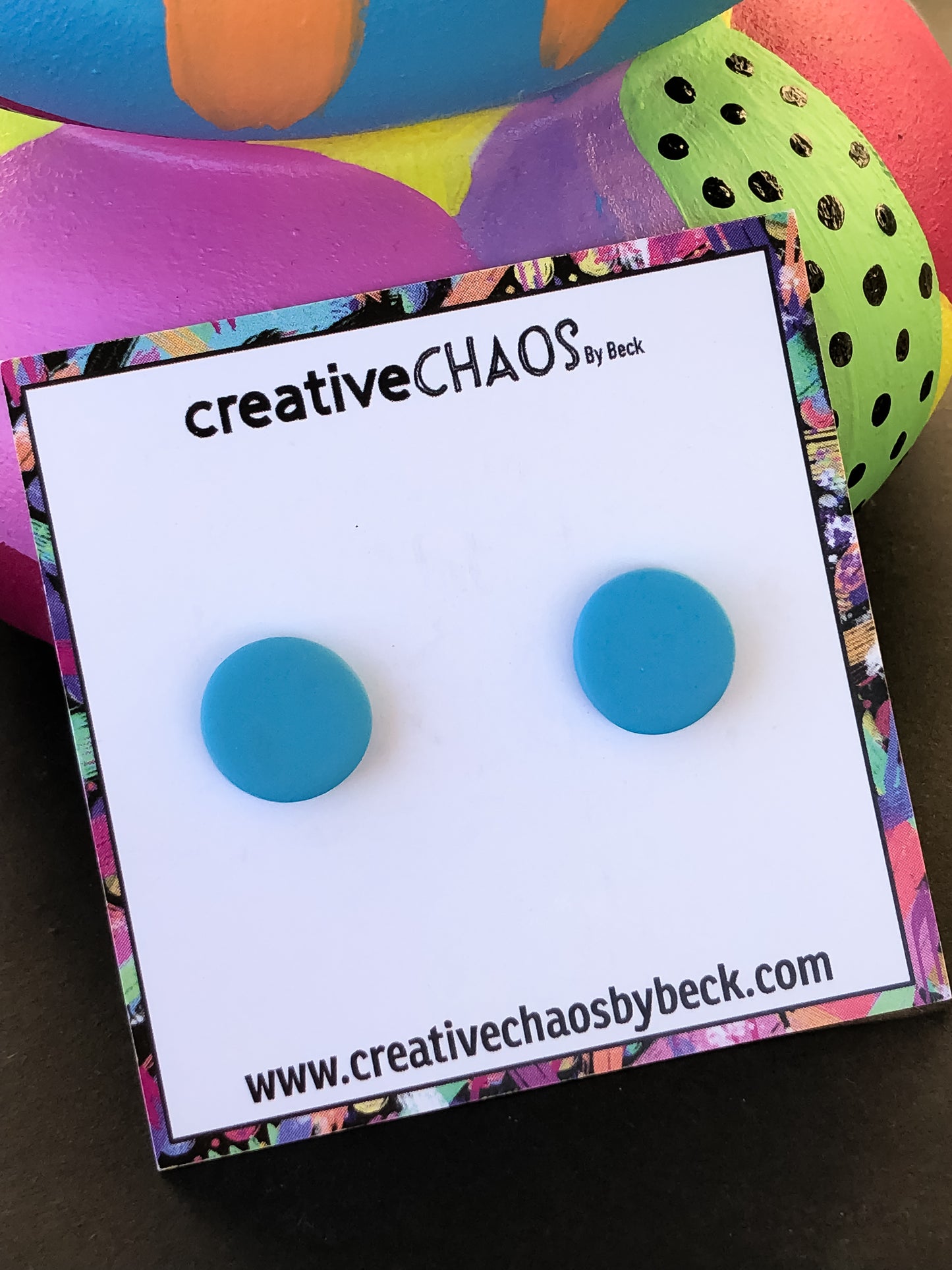 Midi Clay Stud Earrings (17)