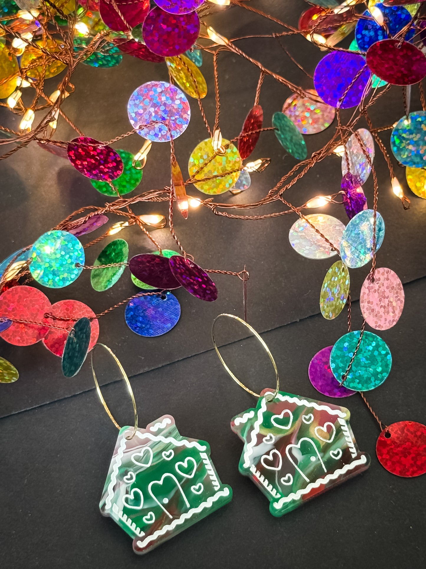 Acrylic Gingerbread House Hoop (63)