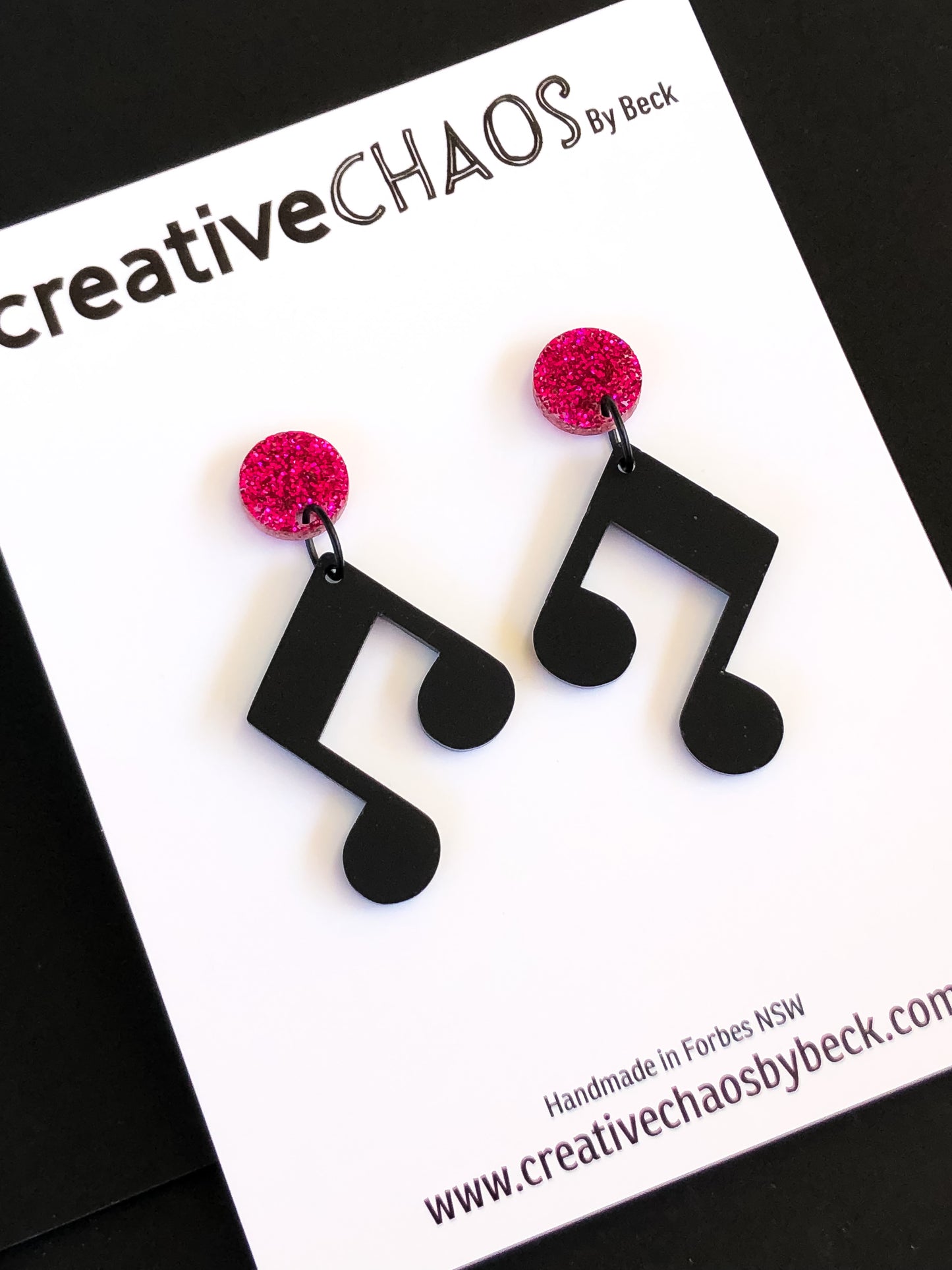 Chaos Acrylic Dangle