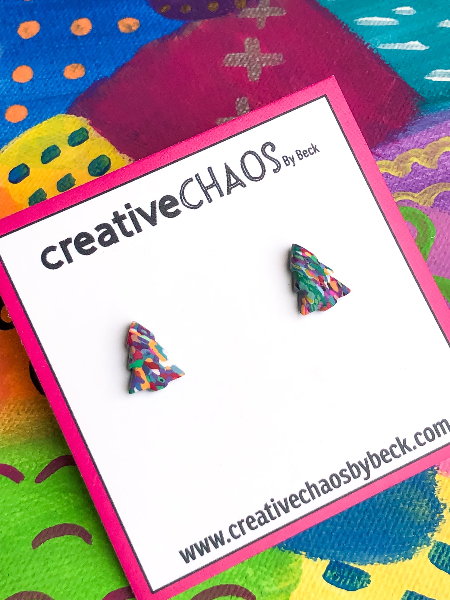 Christmas Mini Tree Stud