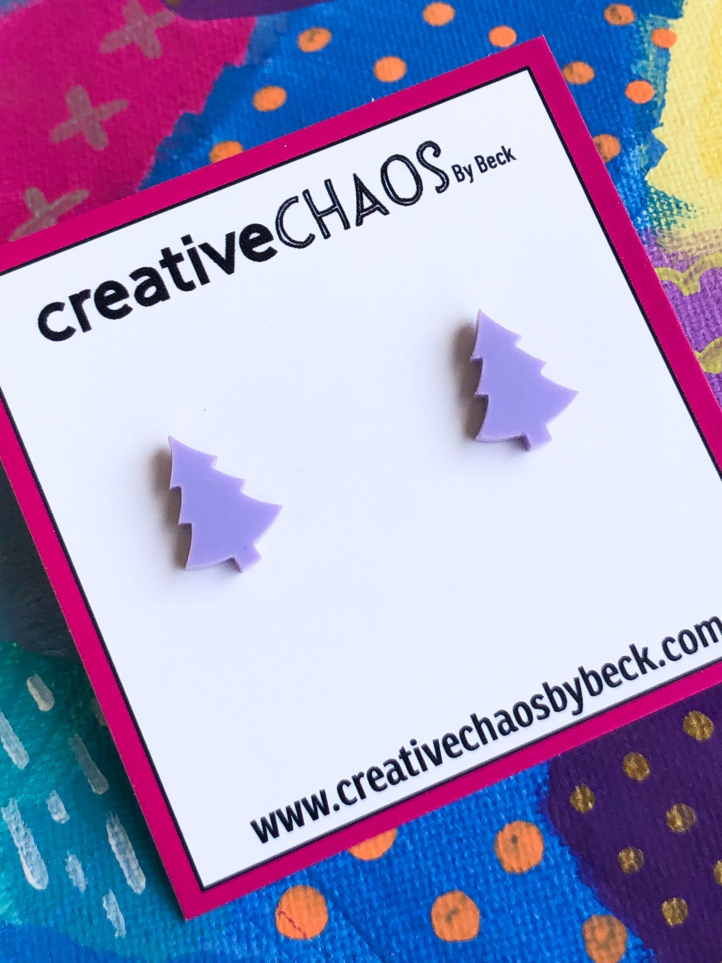 Christmas Mini Tree Stud