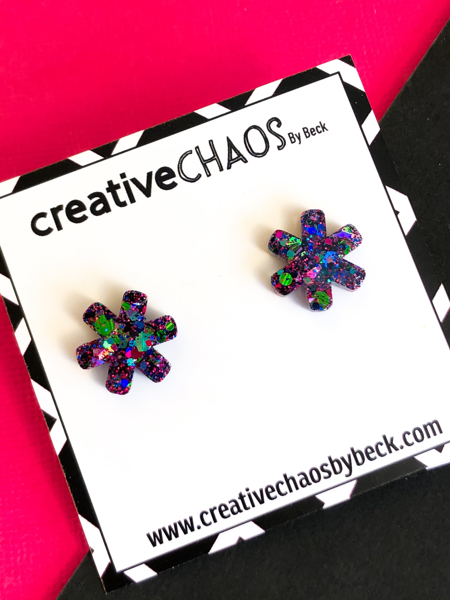 Multicoloured Midi Stud