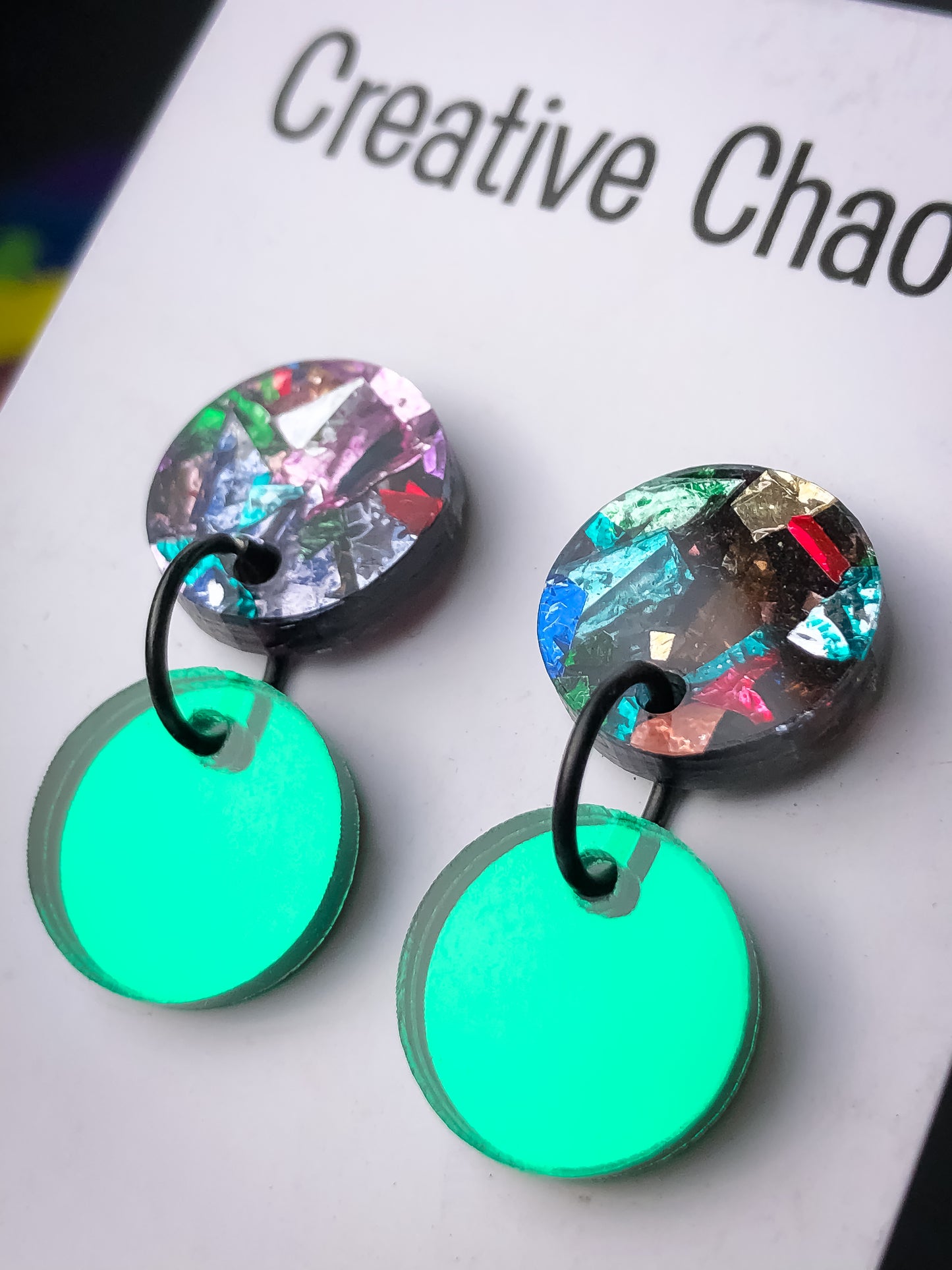 Chaos Mixed Media Dangle (46)