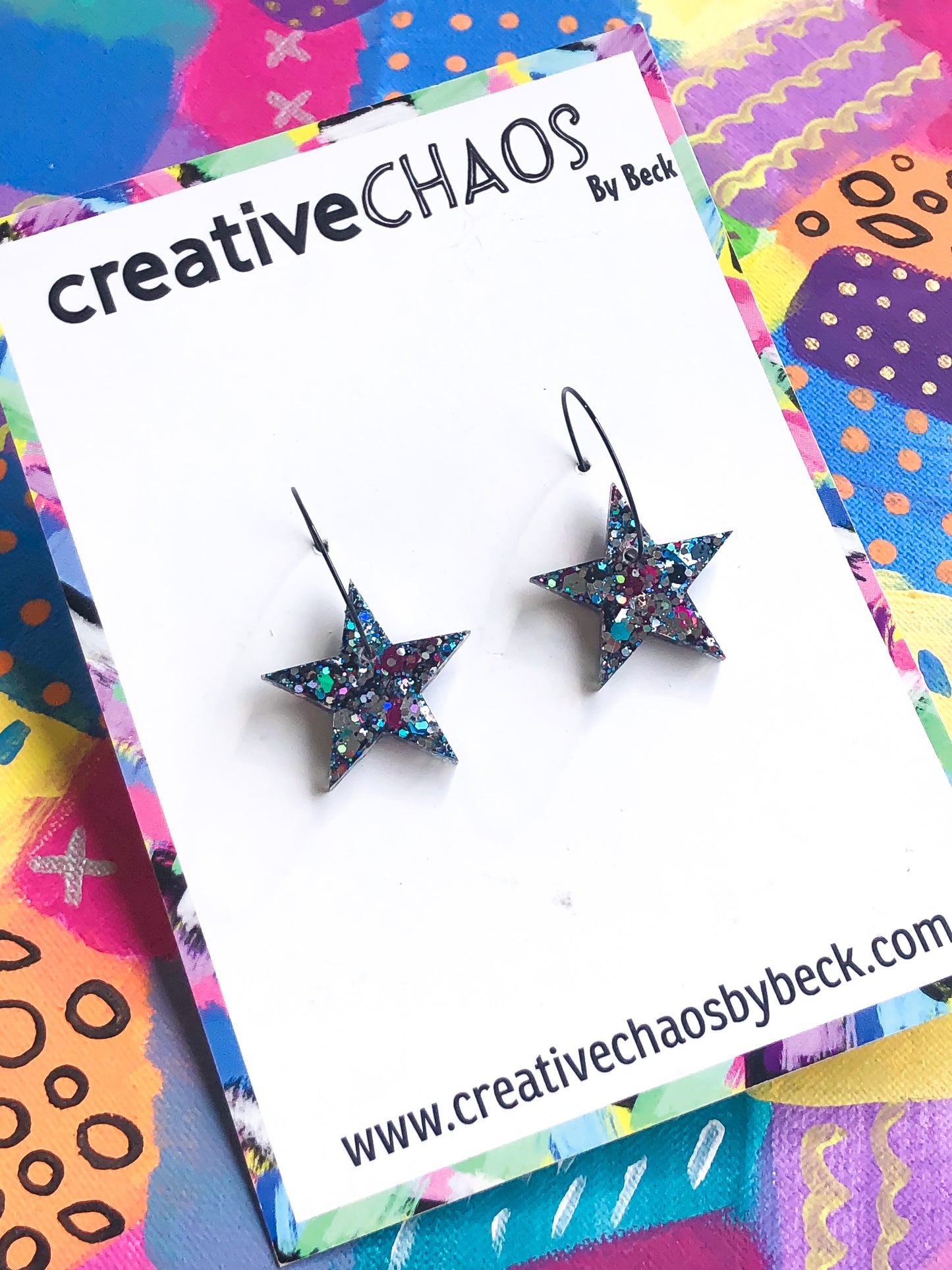 Christmas Star Hoop