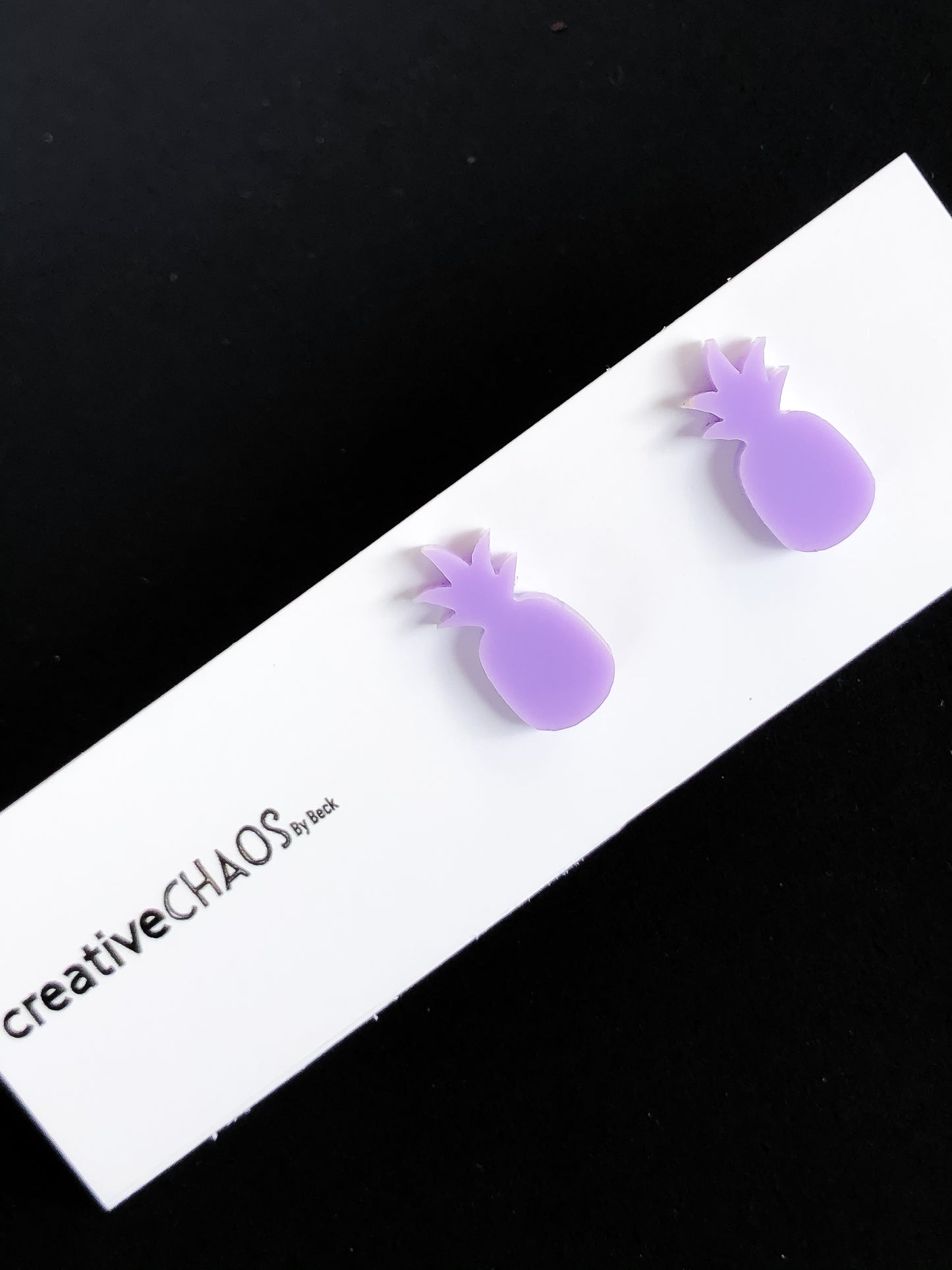 Pineapple Stud (Purple)