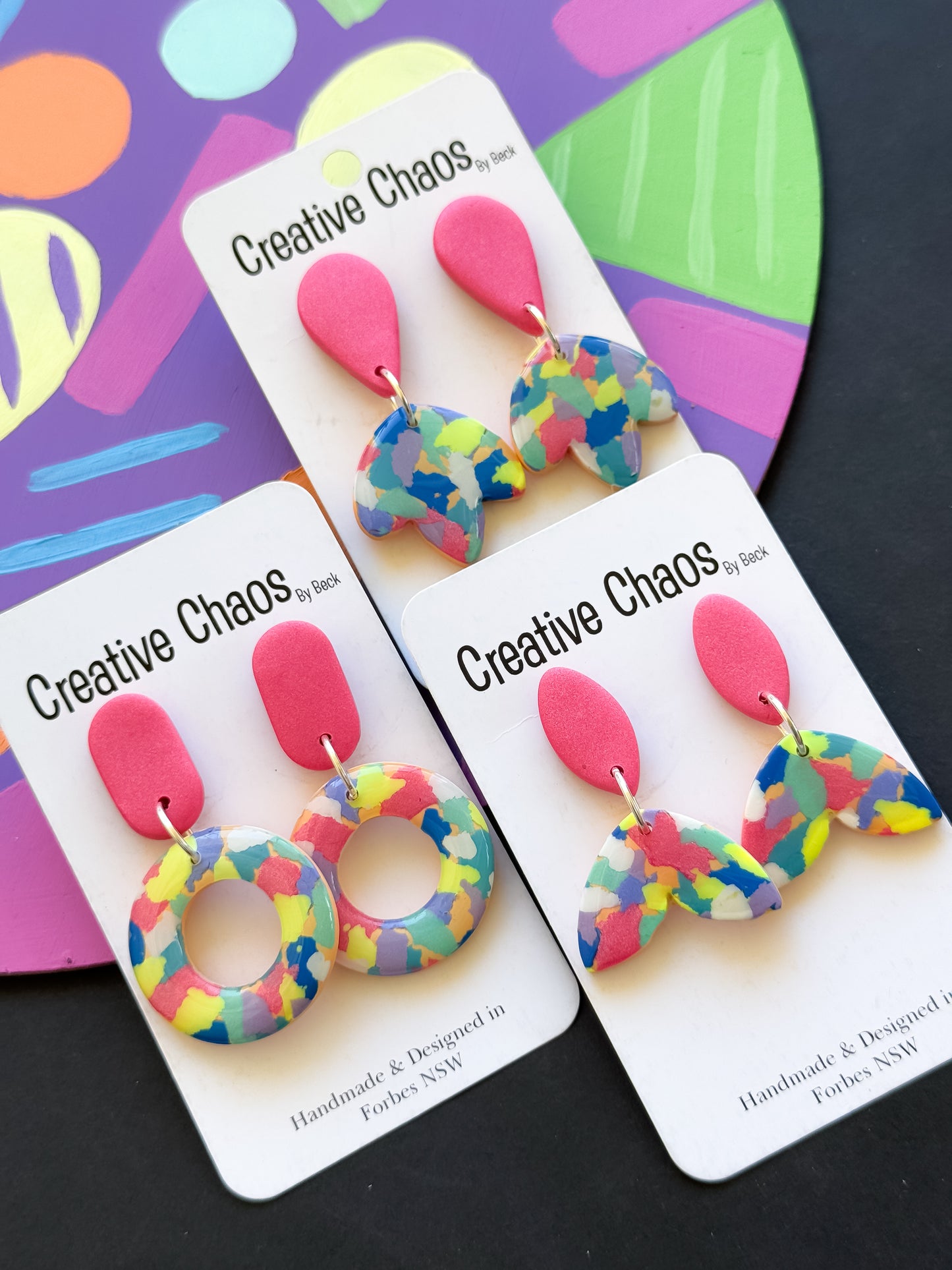 Polymer Clay Dangle (23)