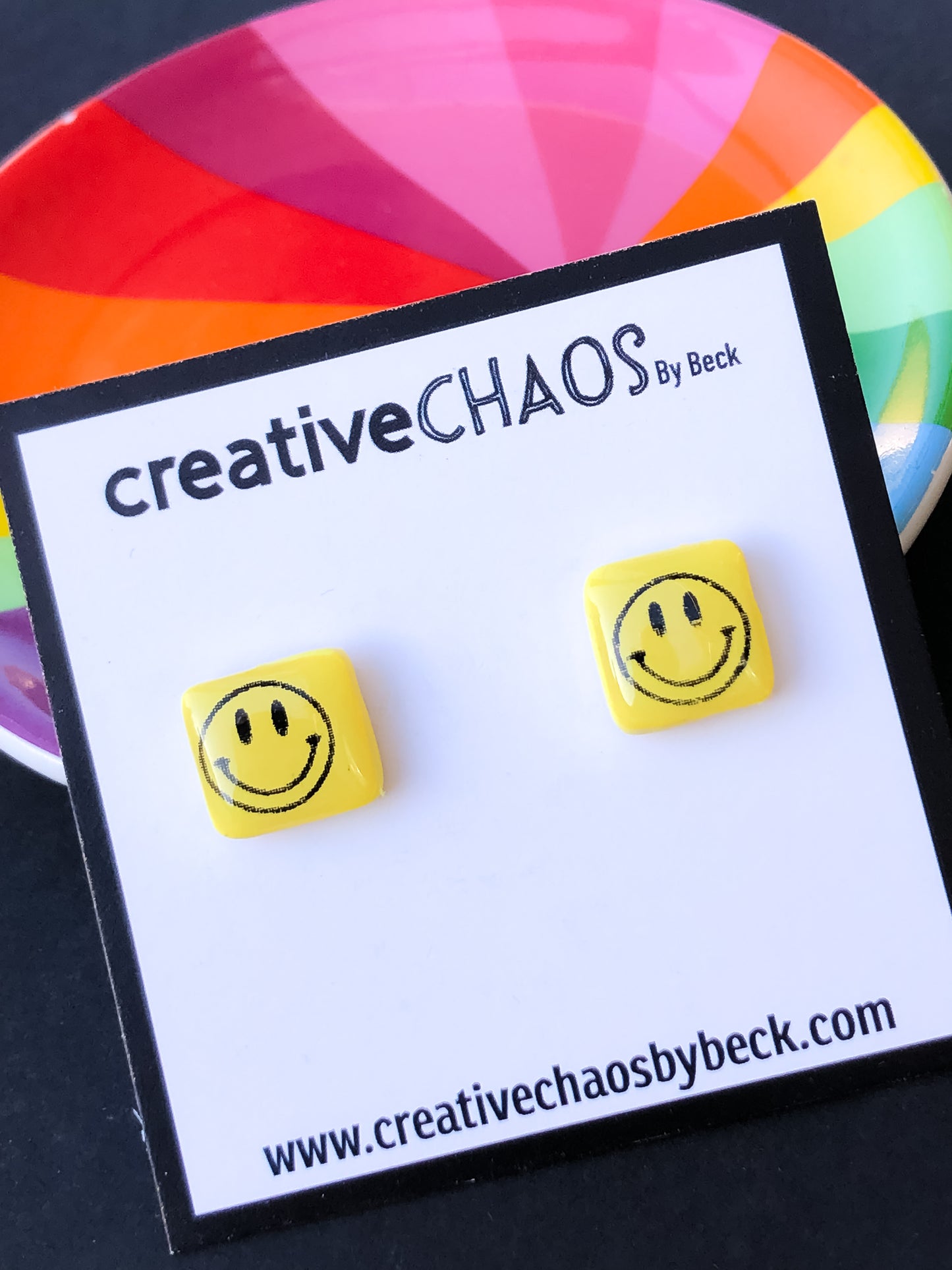 Gloss Clay Stud Earrings (72)