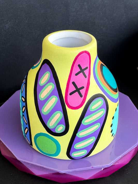 Hand Painted Decorative Mini Chaos Vase