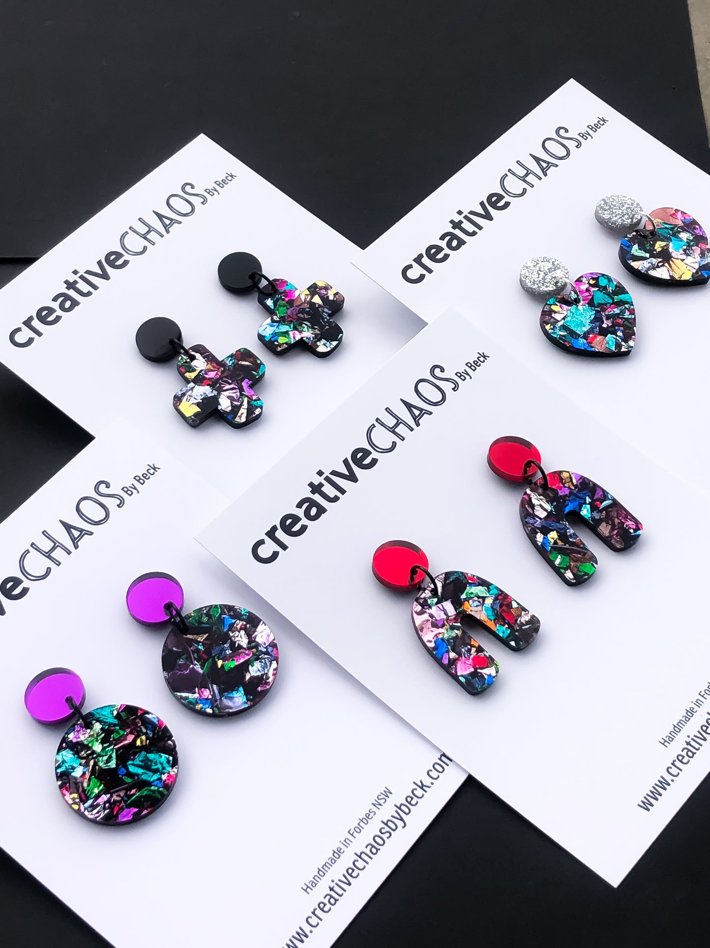 Chaos Acrylic Dangle (21)