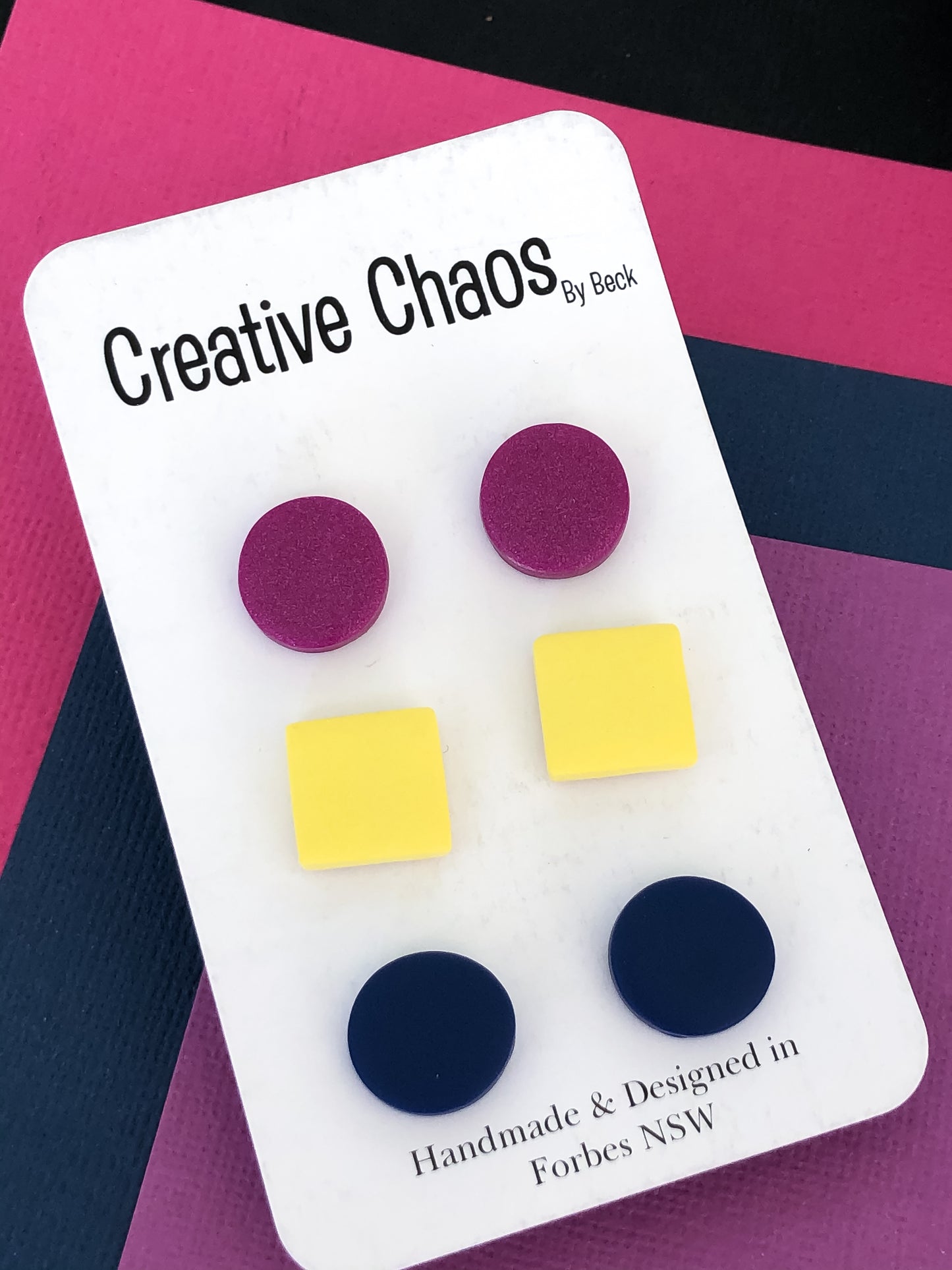 Chaos Triple Stud Earring Pack (Midi)