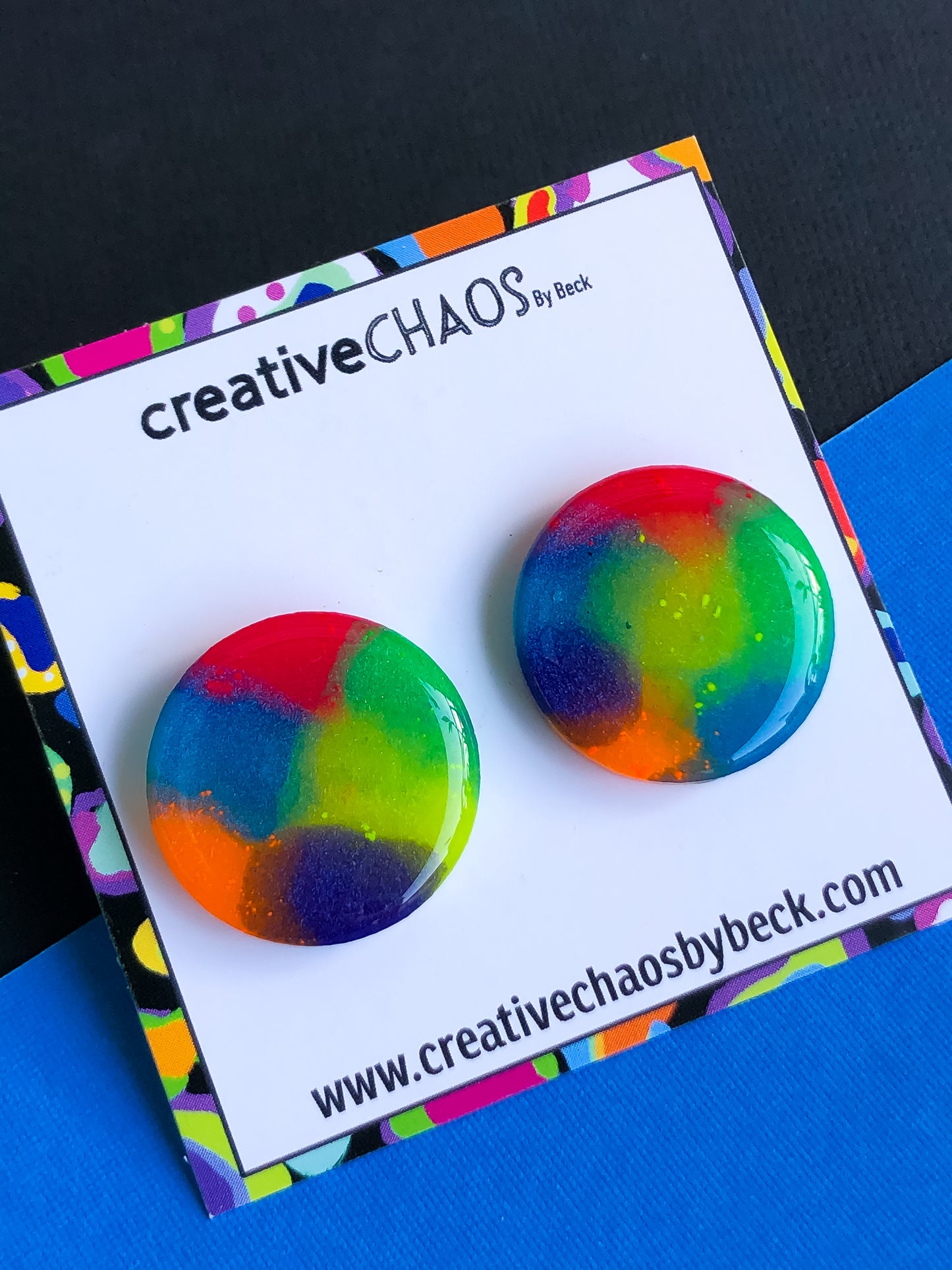 Bright & Colourful Mega Stud (52)