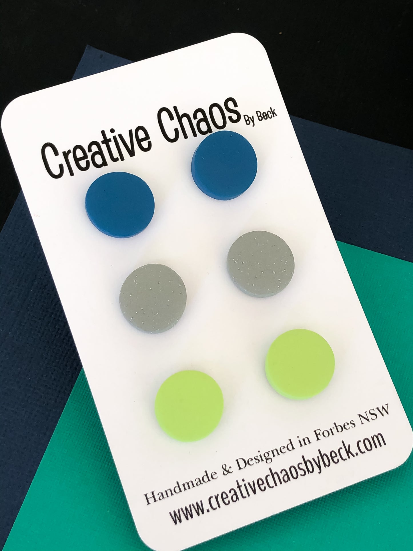 Chaos Triple Stud Earring Pack (Midi)