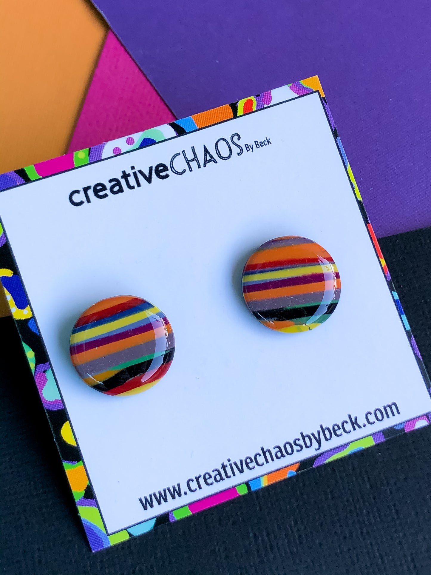 Chaos Gloss Medium Stud