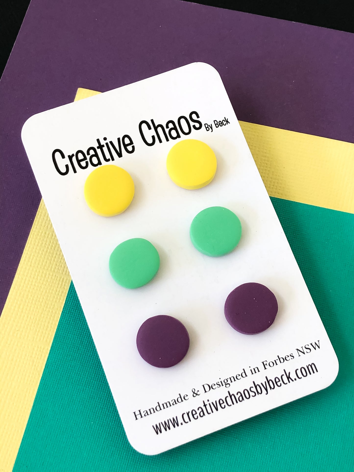 Chaos Triple Stud Earring Pack (Midi)