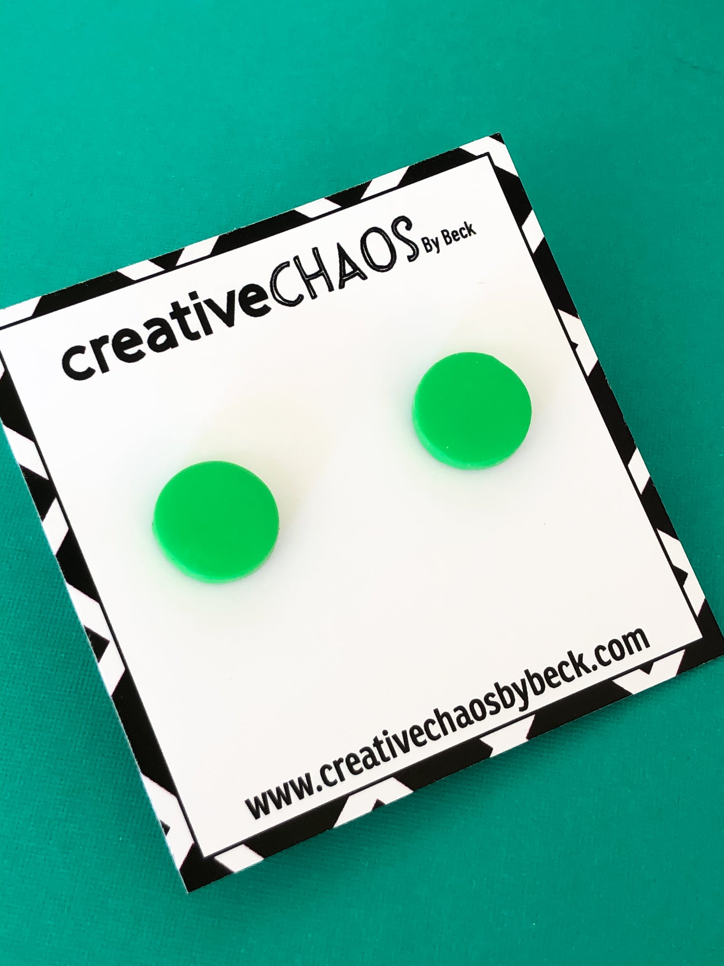 Chaos Green Midi Stud