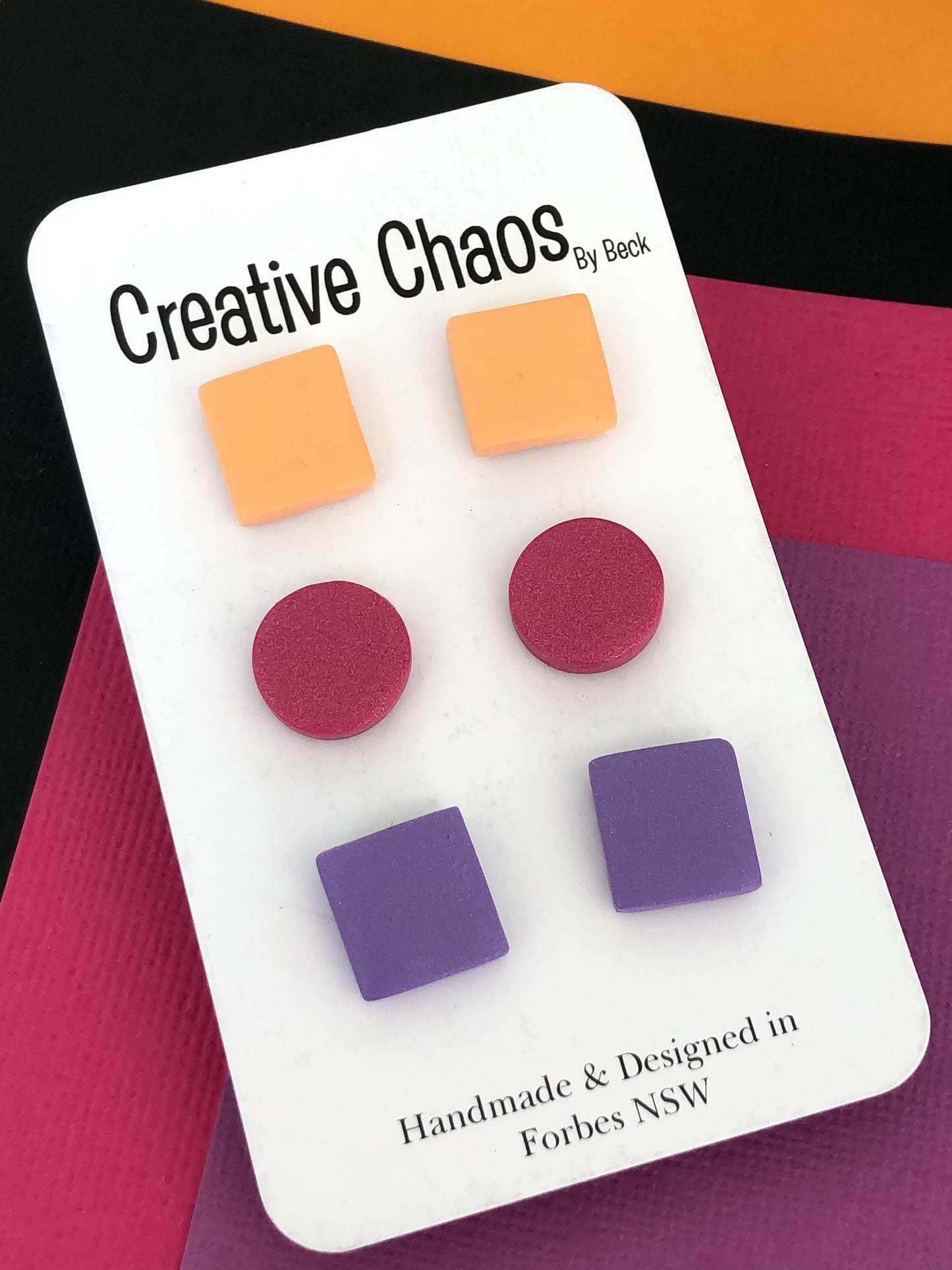 Chaos Triple Stud Earring Pack (Midi)