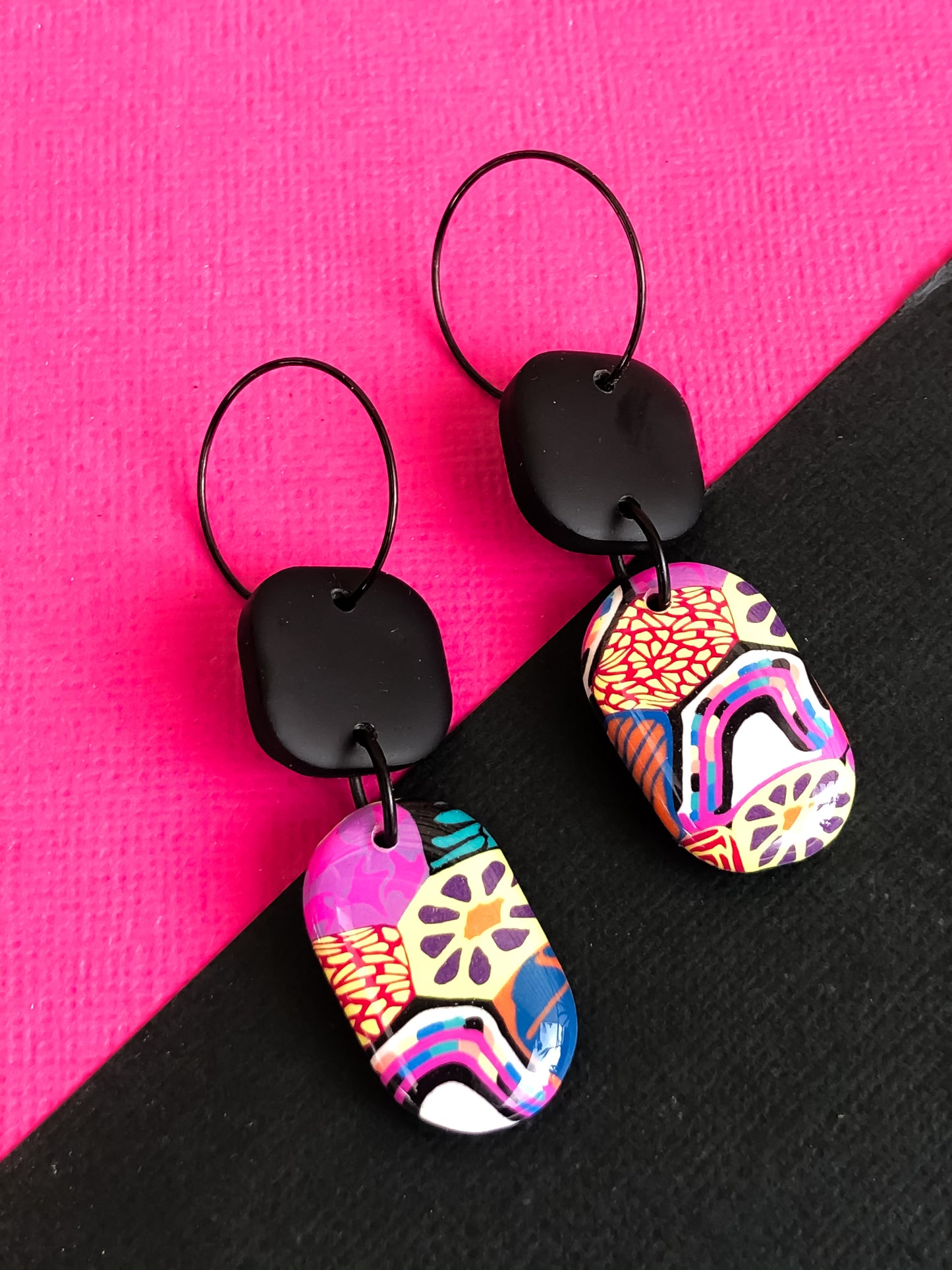 Resin Dangle Earring
