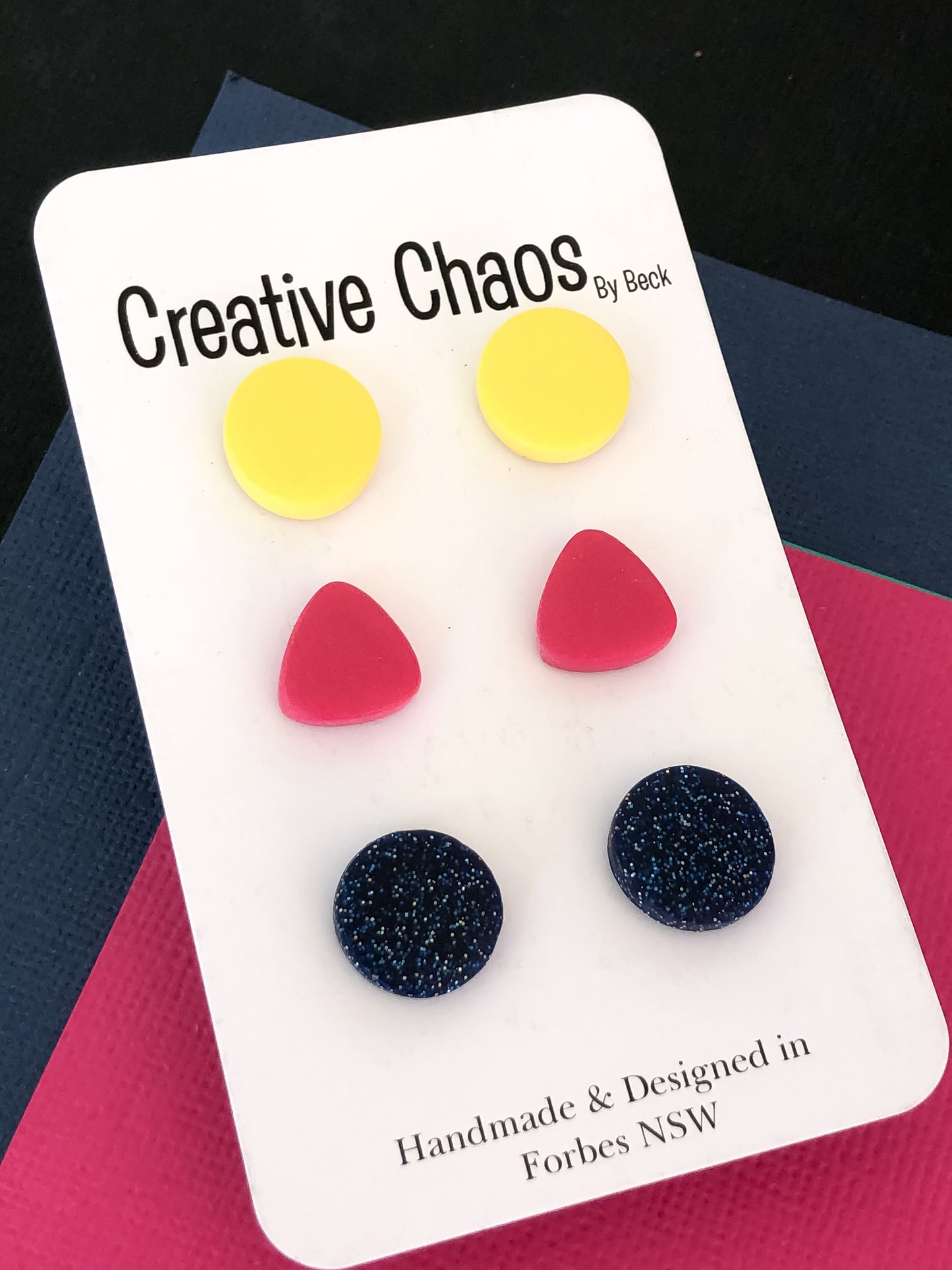 Chaos Triple Stud Earring Pack (Midi) 8