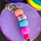 Chaos Polymer Clay Key/Bag Chain