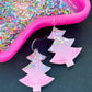 Resin Christmas Tree Hook Earrings (38)
