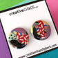 Mega Gloss Clay Stud Earring (7)