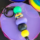 Chaos Polymer Clay Key/Bag Chain