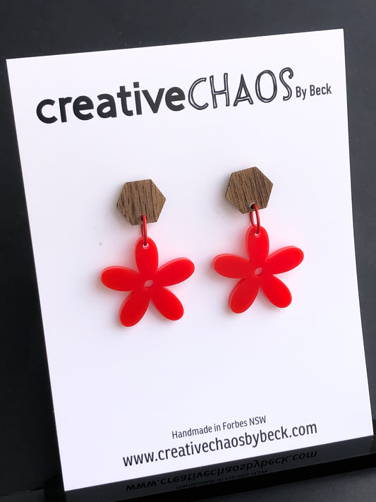 Chaos Acrylic Flower Dangle (11)
