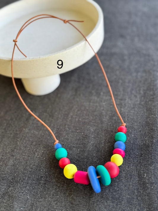 Polymer Clay Necklace (9)
