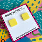 Acrylic Rounded Square Stud (29)