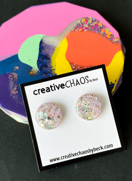 Glitter Medium Stud (27)