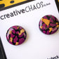 Gloss Clay Stud Earrings (63)