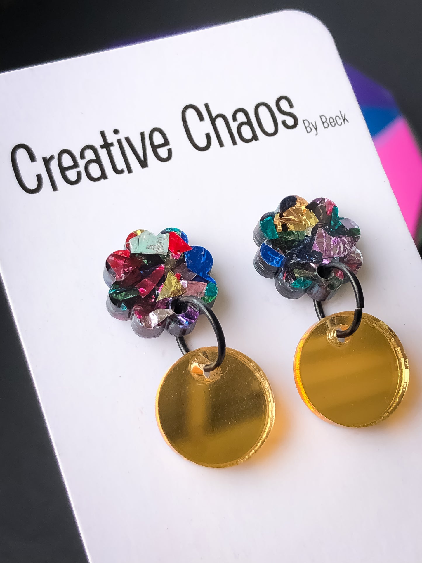 Chaos Mixed Media Dangle (45)