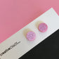 Acrylic MINI Glitter Studs