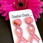 Pink October Acrylic Earrings (9)