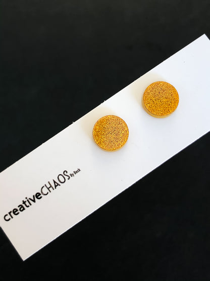 Acrylic MINI Glitter Studs