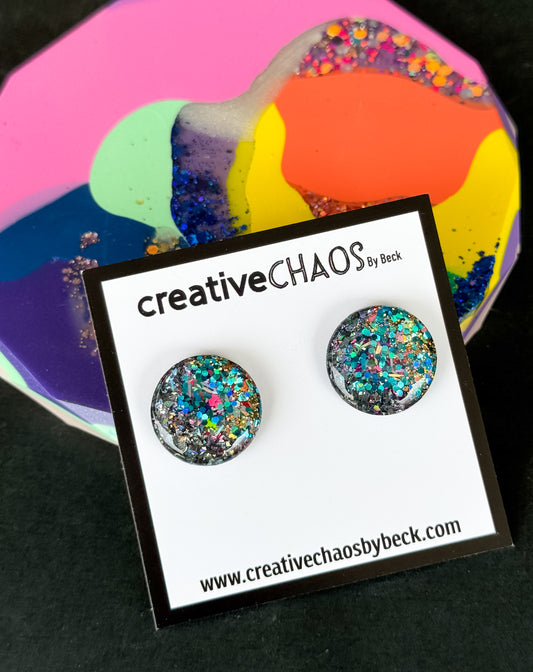 Glitter Medium Stud (18)
