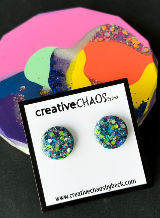 Glitter Medium Stud (33)