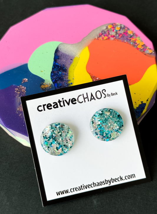 Glitter Medium Stud (29)