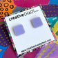 Acrylic Rounded Square Stud (22)