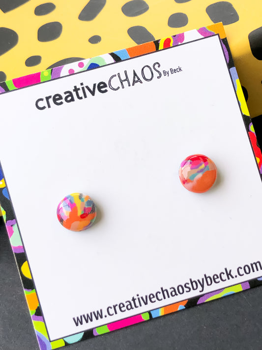 Mini Clay Resin Stud (16)