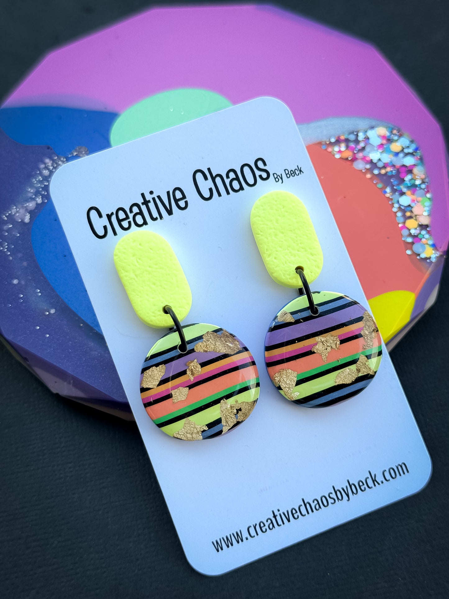 Polymer Clay Dangle
