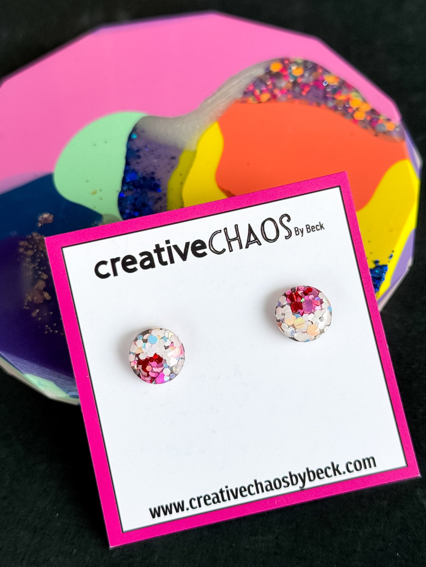 Glitter Mini Stud (7)