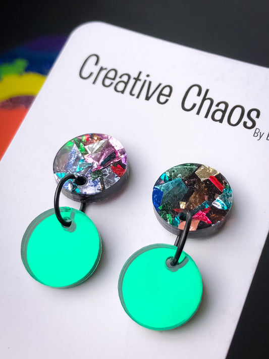 Chaos Mixed Media Dangle (46)