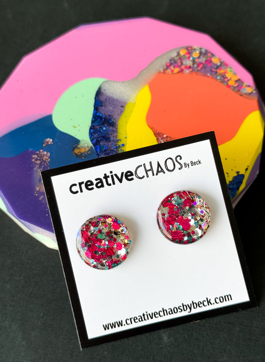 Glitter Medium Stud (30)