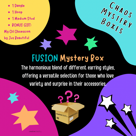 Fusion Mystery Box - A Colourful Mix of Earring Styles