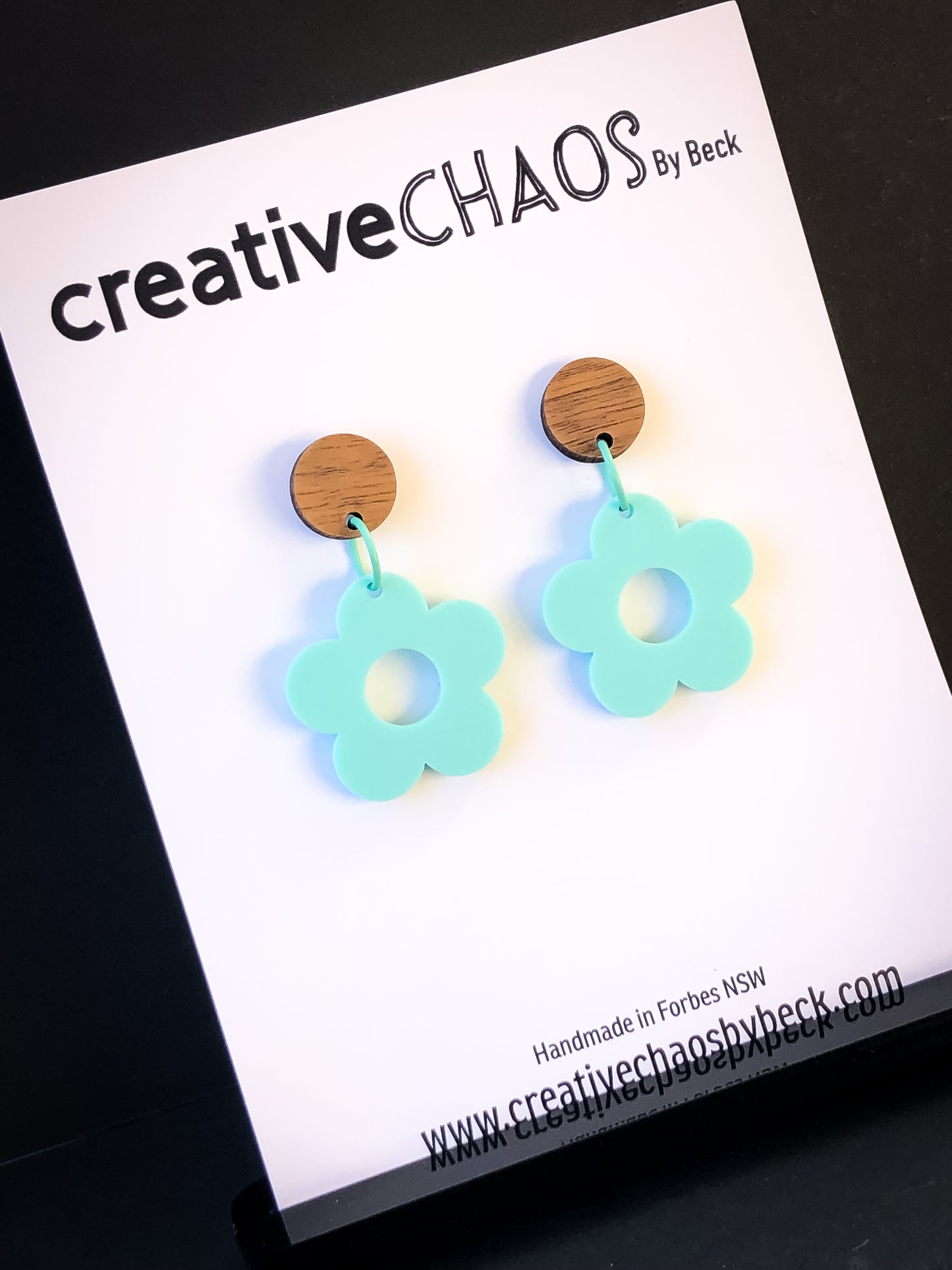 Chaos Acrylic Flower Dangle (19)